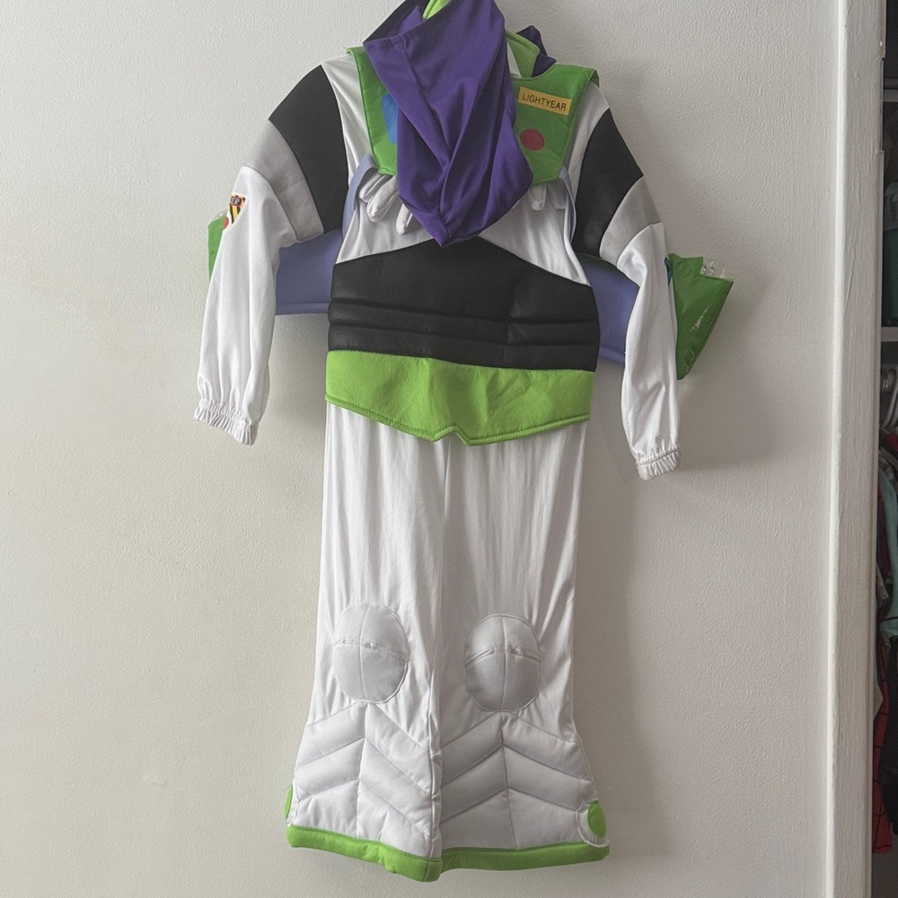 Disney Superhero Costume - White, Green, Purple, Black